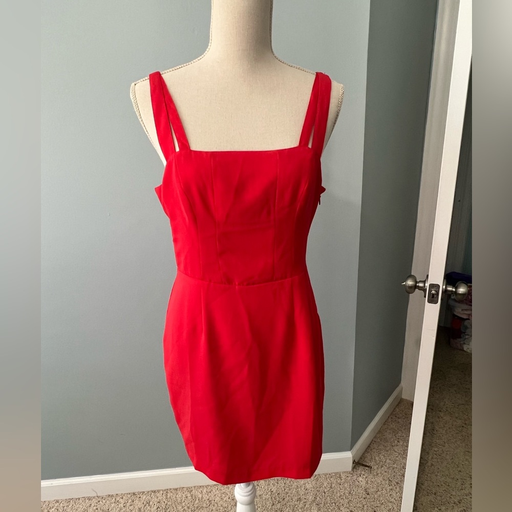 Silence + Noise Urban Outfitters Red Dress Size 6